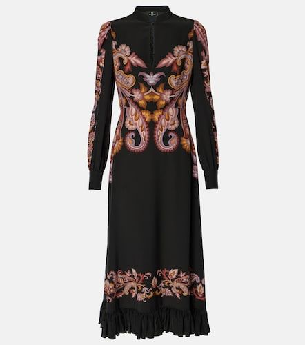 Robe en soie à imprimé paisley - Etro - Modalova