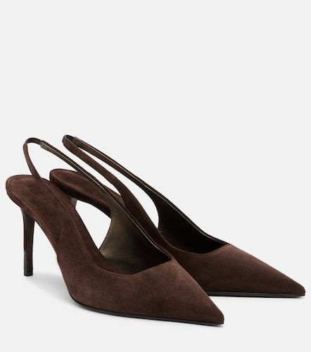 Escarpins slingback Monili en daim - Brunello Cucinelli - Modalova