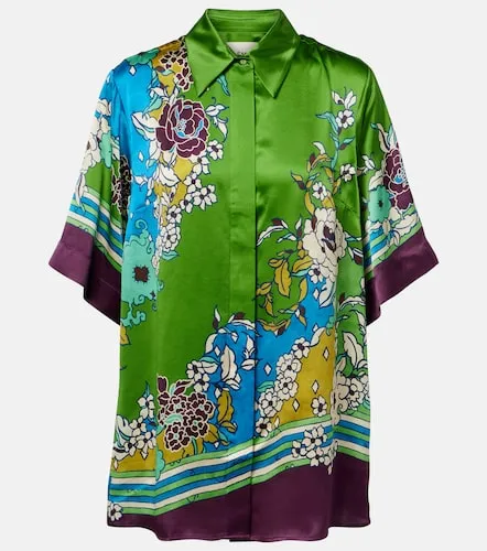 Alémais Chemise Nanci en soie à imprimé - Alemais - Modalova