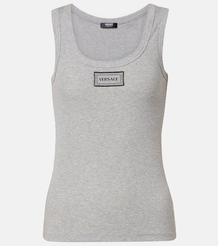 Versace Top en coton mélangé - Versace - Modalova