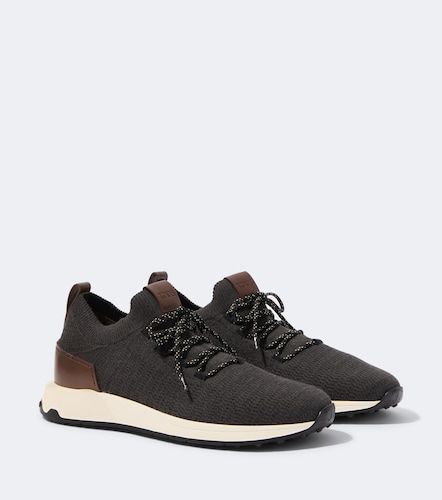 Tod's Baskets à finitions en cuir - Tod's - Modalova