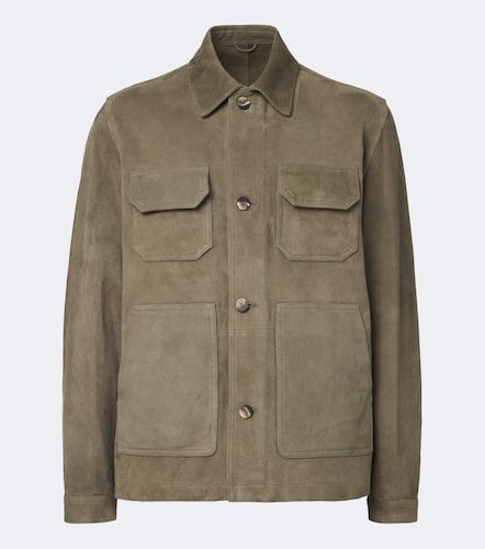 Veste Ravi en daim - Frescobol Carioca - Modalova