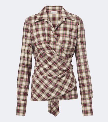 Chemise en coton à carreaux - Dries Van Noten - Modalova