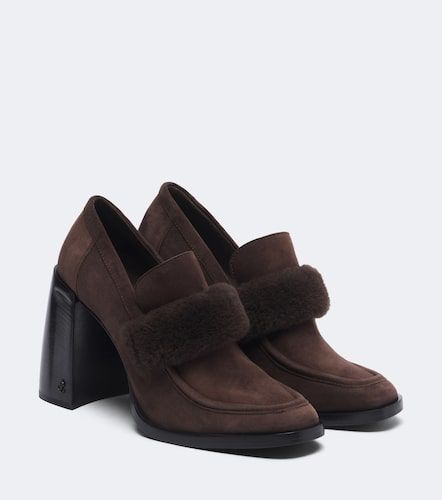 Escarpins Tylor en daim et shearling - Jimmy Choo - Modalova