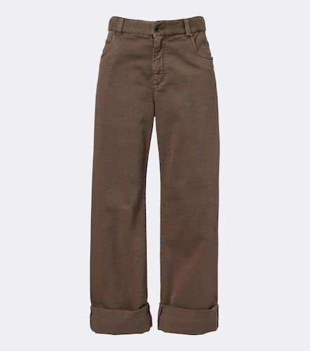 Jean wide Monili à taille basse - Brunello Cucinelli - Modalova