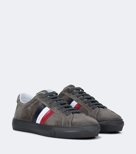 Baskets New Monaco en suède - Moncler - Modalova