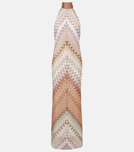 Missoni Robe longue en lamé - Missoni - Modalova