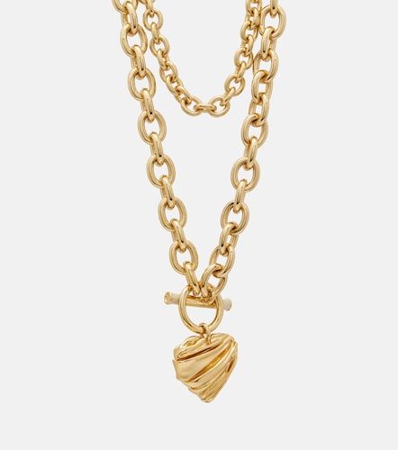 Chloé Collier Chloé Pleated Heart - Chloe - Modalova