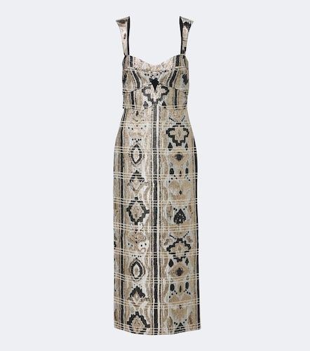Robe longue Tropicana en jacquard - Johanna Ortiz - Modalova