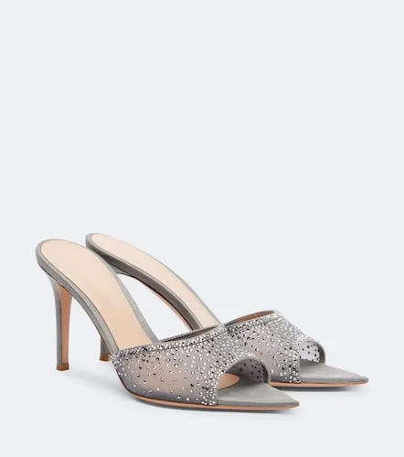 Mules Rania à ornements - Gianvito Rossi - Modalova