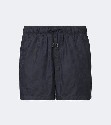 Short de bain à logo - Giorgio Armani - Modalova