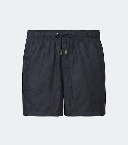 Short de bain à logo - Giorgio Armani - Modalova