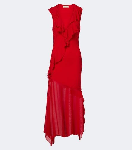 Robe midi Baila en georgette à fleurs - De La Vali - Modalova