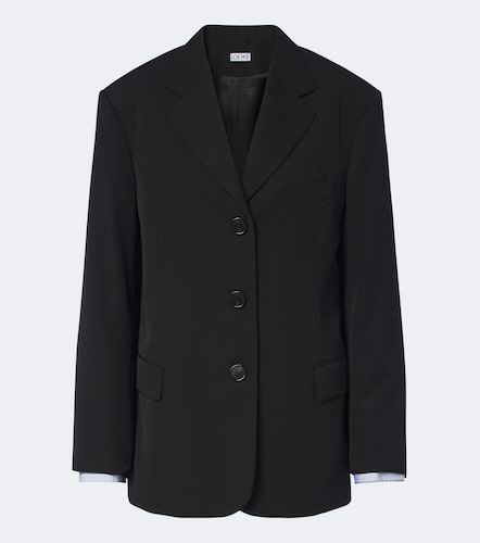 Loewe Blazer Double L en laine - Loewe - Modalova