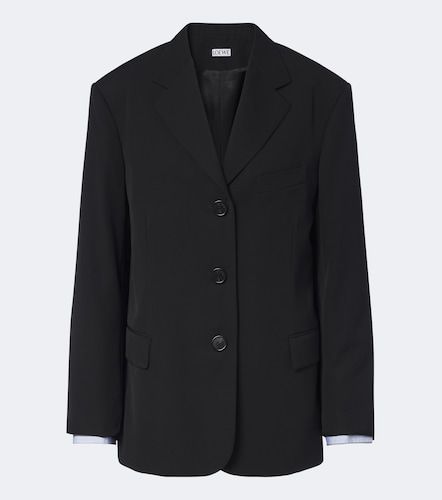 Loewe Blazer Double L en laine - Loewe - Modalova