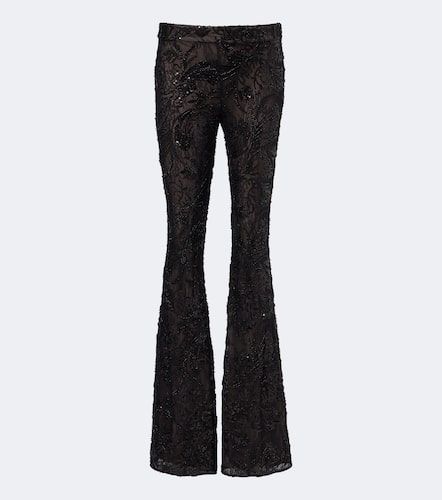 Pantalon évasé Meihua à sequins - The New Arrivals Ilkyaz Ozel - Modalova