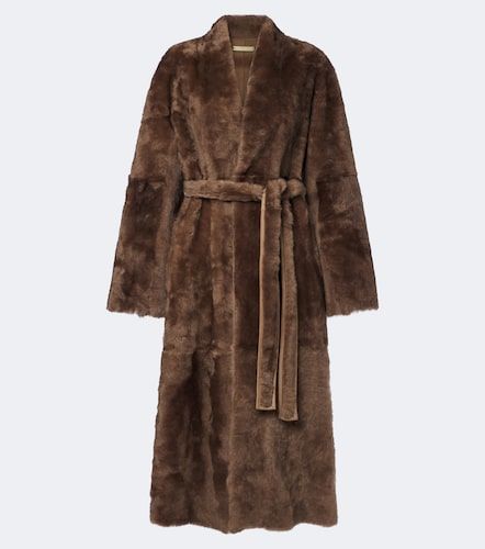 Manteau Davos en shearling - Nour Hammour - Modalova