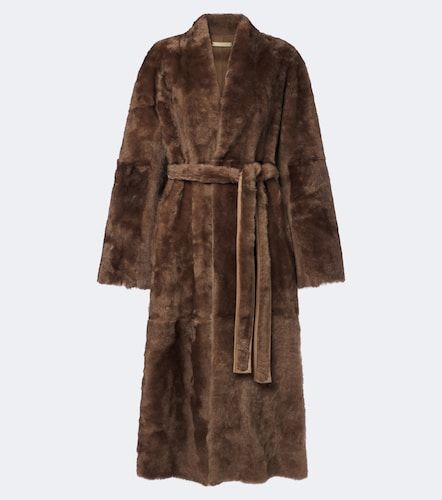Manteau Davos en shearling - Nour Hammour - Modalova