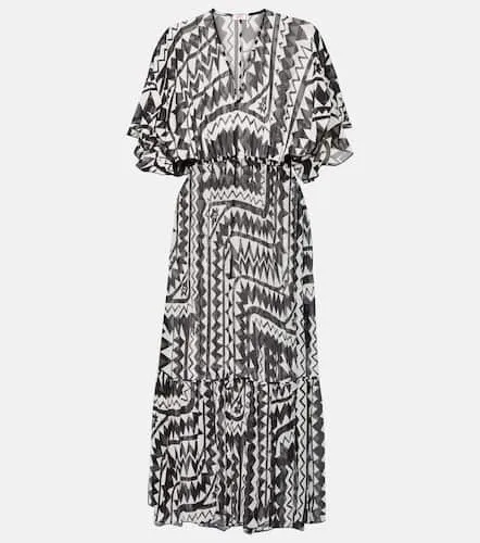Robe longue Rivage imprimée en soie - Eres - Modalova