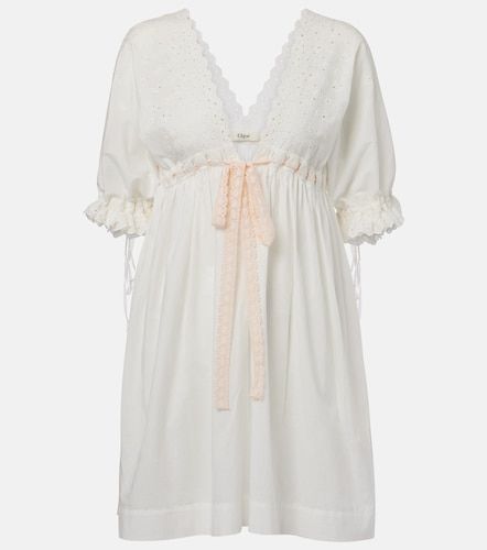 Chloé Robe à broderies anglaises - Chloe - Modalova