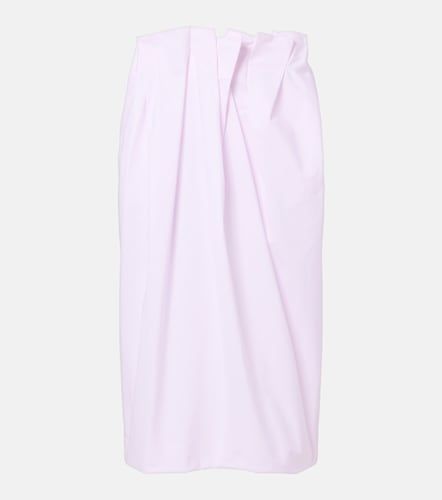 Jupe crayon en coton à plis - Simone Rocha - Modalova