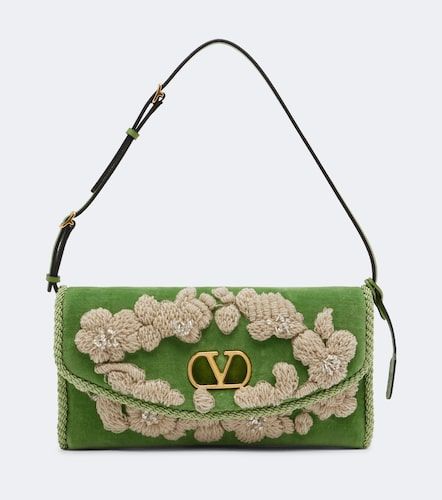 Sac DeVain en velours - Valentino Garavani - Modalova