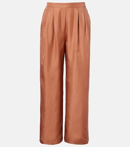 Asceno Pantalon ample Isola en soie - Asceno - Modalova