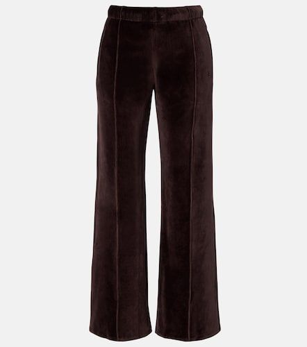 Courrèges Pantalon de survêtement en velours de coton mélangé - Courreges - Modalova