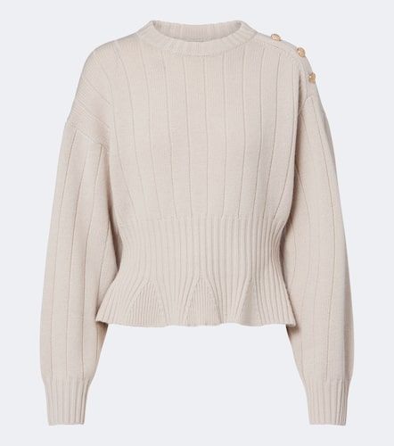 Pull en laine vierge et cachemire - Jardin des Orangers - Modalova