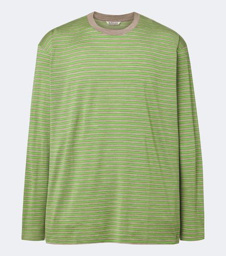 Auralee T-shirt en laine à rayures - Auralee - Modalova