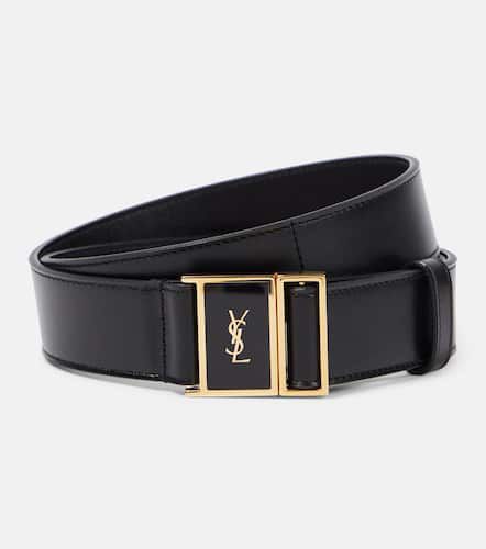 Ceinture Cassandre en cuir - Saint Laurent - Modalova