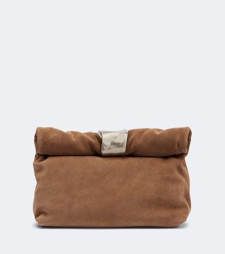 Staud Pochette Puff Small en daim - Staud - Modalova