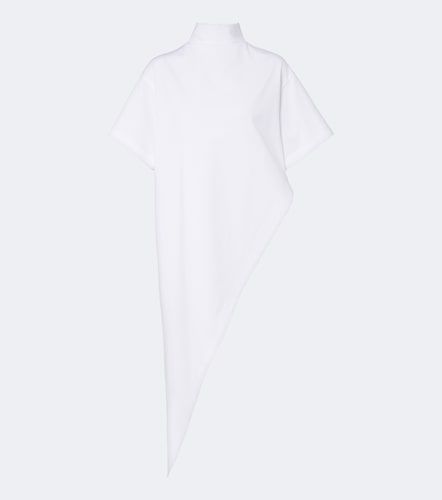 Alaïa T-shirt asymétrique en coton - Alaia - Modalova