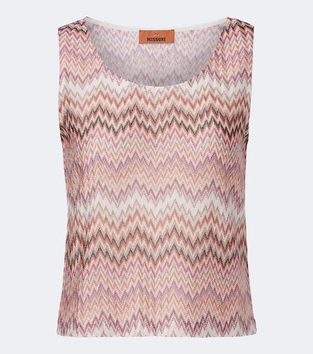 Missoni Top en maille zigzag - Missoni - Modalova
