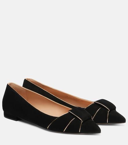 Gianvito Rossi Ballerines en daim - Gianvito Rossi - Modalova