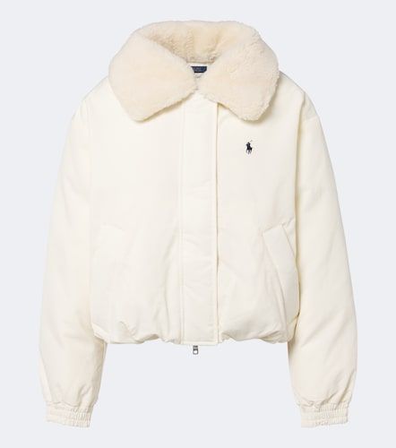 Veste blouson en teddy - Polo Ralph Lauren - Modalova