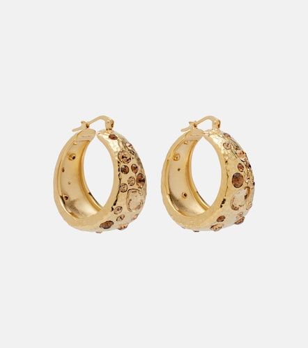 Boucles d'oreilles à cristaux - Oscar de la Renta - Modalova