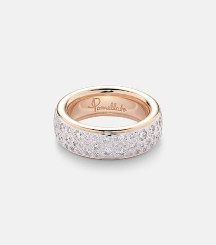 Bague Iconica en or rose 18 ct et diamants - Pomellato - Modalova