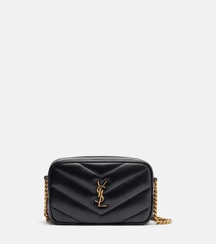 Sac caméra Loulou Mini en cuir matelassé - Saint Laurent - Modalova