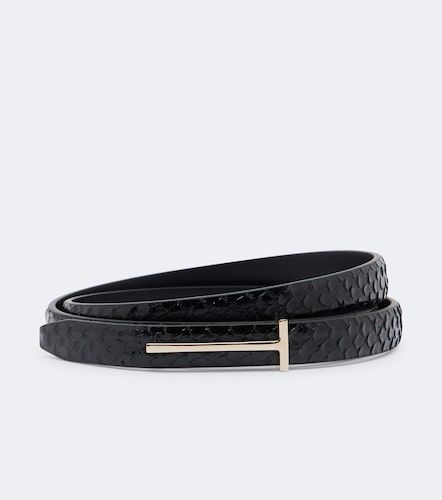 Tom Ford Ceinture T Icon en cuir - Tom Ford - Modalova