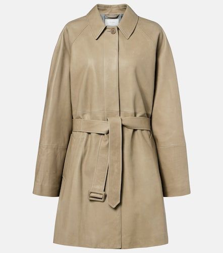 The Row Manteau Amaya en cuir - The Row - Modalova