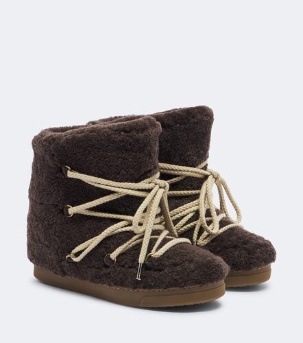 Bottines après-ski Nowles en shearling - Isabel Marant - Modalova