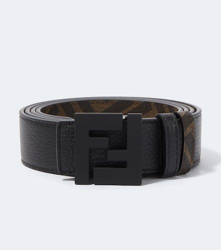 Ceinture FF Zucca en cuir réversible - Fendi - Modalova