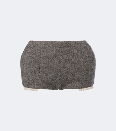 Short en laine et cachemire mélangés - Magda Butrym - Modalova
