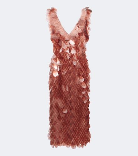 Rabanne Robe midi à sequins - Rabanne - Modalova