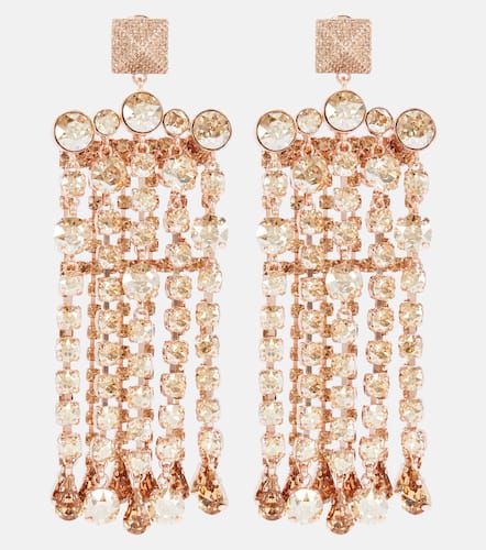Boucles d'oreilles Rockstud à cristaux - Valentino - Modalova