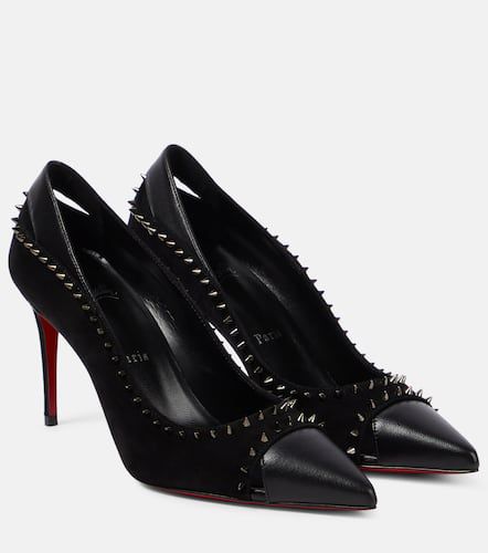 Escarpins Duvette Spikes 85 en cuir - Christian Louboutin - Modalova