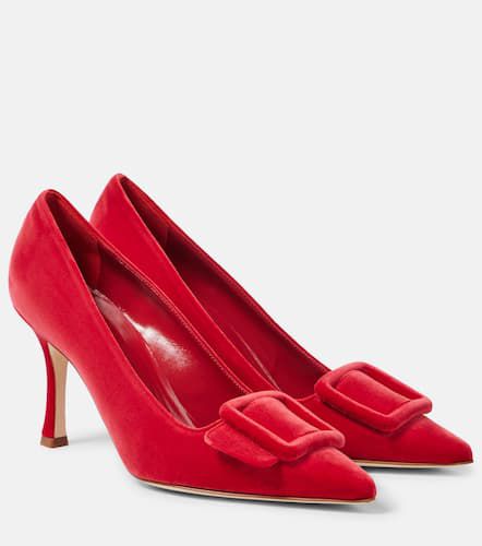 Escarpins Maysale en velours - Manolo Blahnik - Modalova