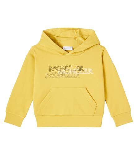Sweat-shirt  capuche en coton  logo - Moncler Enfant - Modalova
