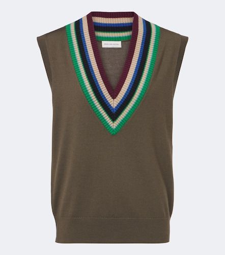 Pull sans manches en laine vierge - Dries Van Noten - Modalova